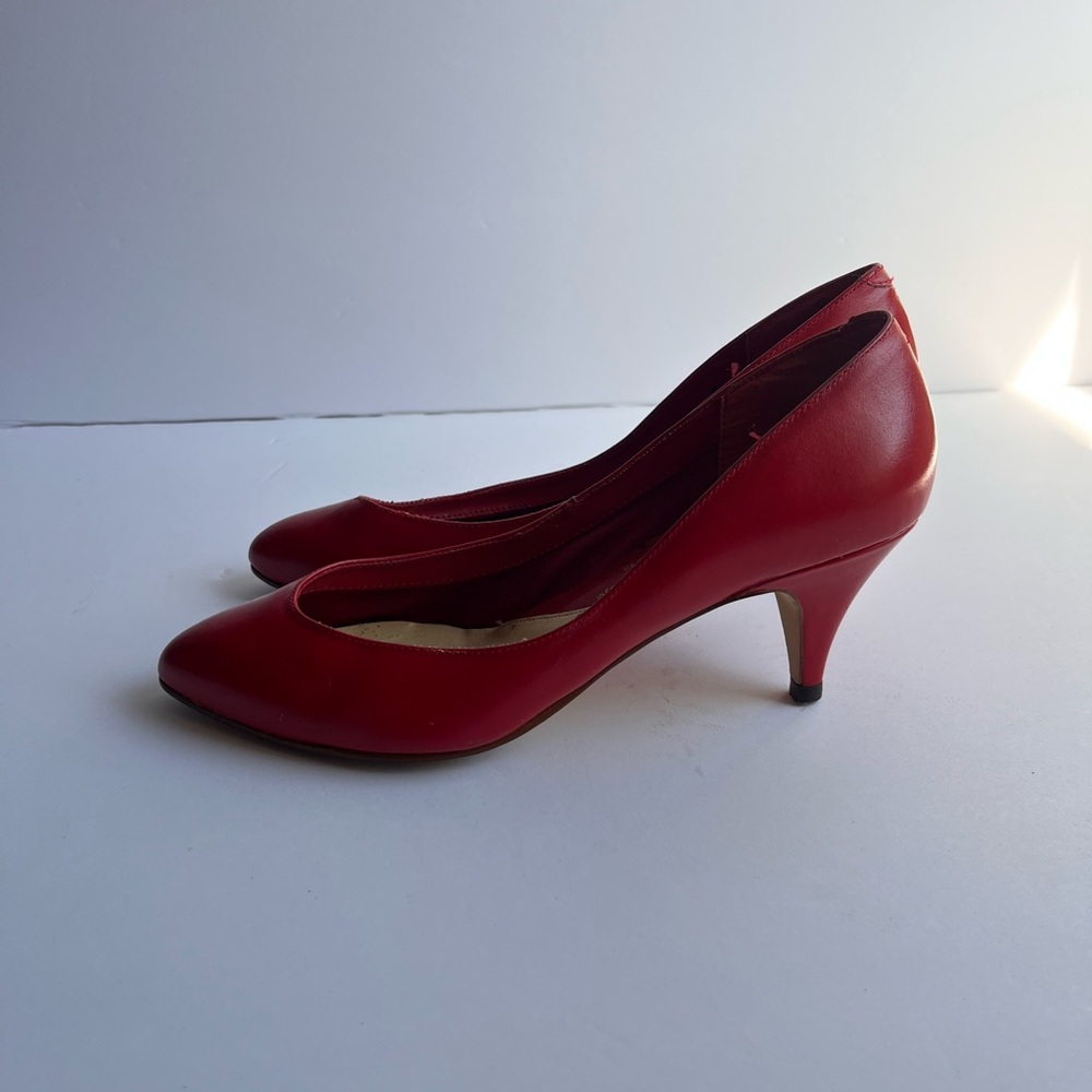 Vintage Leather pumps - Picture 4 of 5